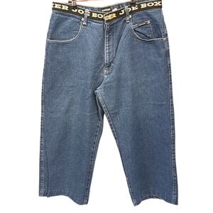 Vintage 90's Joe Boxer Denim Jeans Baggy Streetwear Skater Retro Grunge Baggy
